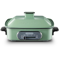 摩飞电器(Morphyrichards)MR9088 多功能锅料理3L橄榄绿