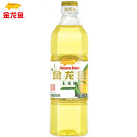 金龙鱼 食用油非转基因 压榨玉米油900ml