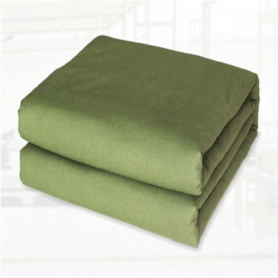 奥一家纺 棉花被军绿色军被3.5kg 150*200cm