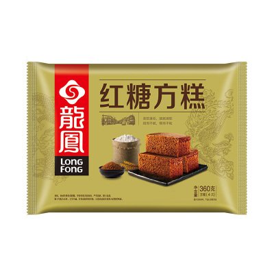 龙凤金装 红糖方糕 甜食 360G (4只)糕点 早餐 点心 面包 茶点 小食