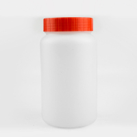 HH塑料大口瓶1000ml白色半透明度存储塑料瓶
