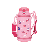 保温用品THERMOS 膳魔师 儿童保温杯 FJA系列 保温保冷两用600mL 粉色 FJA-600WF LP