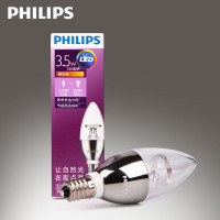 J飞利浦(Philips) 3.5W尖泡白底[E14]单只装(只)水晶吊灯led灯泡