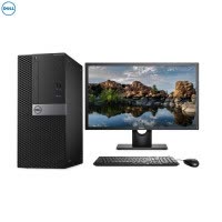 戴尔(DELL)商用Optiplex3050MT台式电脑 19.5英寸屏(i5-7500 8G 1T+256G固态 刻录 2G独显 W10)商用办公 家用娱乐 性价比机 企业采购
