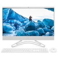 惠普(HP)24-f035wcn 23.8英寸高性能娱乐商务家用高效现代化办公一体机电脑( i3-9100T 8GB 512SSD 72%高色域 白色)