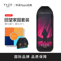 美国VAZO_Zippo 电子烟套装(烟杆+1烟弹)雾化换弹小烟蒸汽烟 电子雾化器便携式 回望家园 回望家园