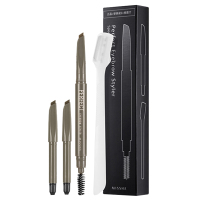 谜尚（MISSHA）自动美眉笔套装[棕色]0.26g*3+1ea （防水 防汗 持久 不晕染）