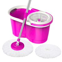 拖把桶旋转拖把手压式套装自动甩干脱水免手洗家用双驱动拖布清洁清扫工具