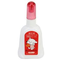 得力(deli)15ml环保修正液 不锈钢笔头修正笔 7284
