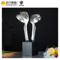 NORTON 斯特福厨具5件套 5GSTF005 (炒铲 煎铲 汤勺 漏勺 竹座)