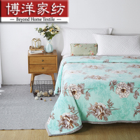 博洋(BEYOND) X91716200201貂狐绒手感毯-蕊180*200cm(床)