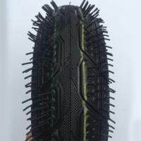 大卫 小车充气轮脚轮手推车轮烧烤车轮子橡胶轮万向轮250mm(含轴,承载250kg)