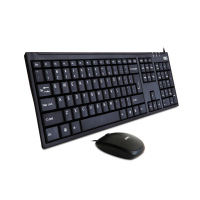 得力(deli) 3711 有线鼠标键盘套装 USB键盘+鼠标 单个装