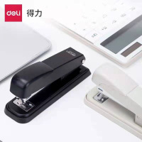 得力订书机0309厚层订书机省力订书器