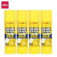 得力(deli) 6372 pvp无甲醛高粘度固体胶36g/支 4支装
