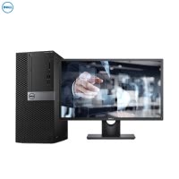 戴尔(DELL)OptiPlex7070MT 第九代英特尔®酷睿™i5 商用办公 台式电脑 23.8英寸显示器（I5-9500 8G 1T+128GSSD DVDRW Win10)