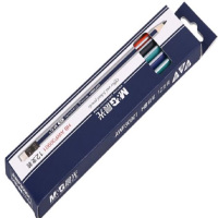 晨光(M&G)HB带橡皮头木杆铅笔学生铅笔AWP30901