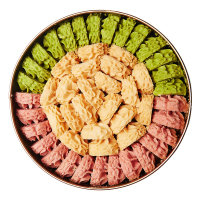 心的 三味经典圆盒曲奇饼干 SCP-10420 零食下午茶点心手工曲奇铁盒礼品装