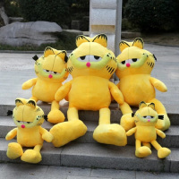 得力 加菲猫70cm公仔生日礼物布娃娃猫咪 单只装
