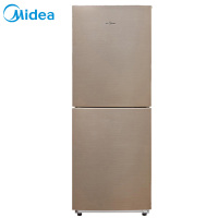 美的（Midea）BCD-166WM爵士棕 风冷无霜 节能静音家用两门双门冰箱