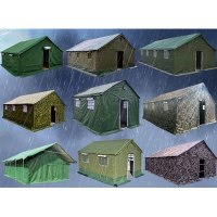 宜欣缘 户外施工工地帐篷 加厚帆布防雨棉帐篷 野营工程救灾大帐篷 3*4米
