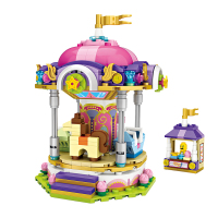 LOZ 旋转木马 1720 白