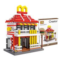 LOZ 麦当劳建筑 9035 蓝