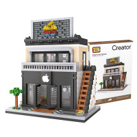 LOZ 苹果店建筑 9036 蓝