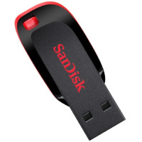 闪迪(SanDisk) U盘 128GB酷刃(CZ50)黑红
