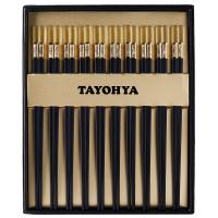 多样屋五福临门合金筷礼盒10入