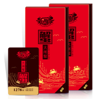 [礼券] 丰澄鲜1088型蟹券 公蟹3.0两/只 母蟹2.0两/只 4对8只装 大闸蟹礼品卡 卡券 礼品券 大闸蟹提货券
