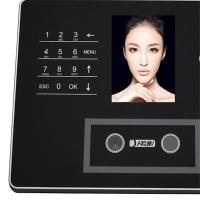 维融人脸识别考勤机C330ES人脸通考勤机上下班签到打卡神器企业员工用面部快速识别 官方+立式机柜