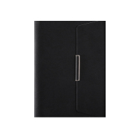 语素生活 三折页活页本(可定制logo) A5 黑色(起订量500本,不满足不发货)