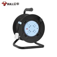公牛（BULL）工程接线移动电缆卷线盘线轴过热保护 公牛GN-8030 30米