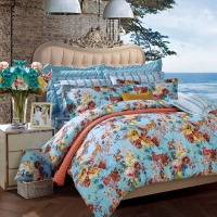 富安娜(FUANNA) 新清风雅颂四件套