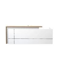 鑫金虎 前台接待台简约现代公司收银台迎宾服务台办公桌办公室服务咨询台