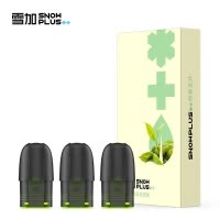 雪加snowplus 电子烟烟弹 烟油换弹 雾化弹 雾化器(每盒包含3颗)醇香龙井3颗