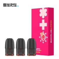 雪加snowplus 电子烟烟弹 烟油换弹 雾化弹 雾化器(每盒包含3颗)西柚泡泡3颗