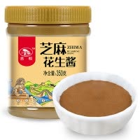 古松 芝麻花生酱350g 火锅蘸酱 凉菜 热干面 拌面酱 二十年老品牌