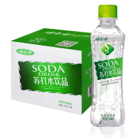 娃哈哈苏打水350ml*12瓶天然碱性无汽薄荷柠檬味