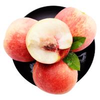 山东蒙阴蜜桃 红毛桃 带箱5斤 当季水果 单果170g起