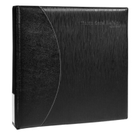 齐心(Comix) A1612 大容量 商务名片册 二段八格 480枚 黑色