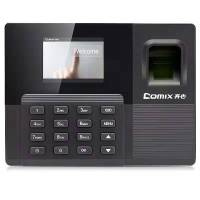 齐心 OP218 指纹考勤机 黑色 办公