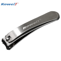 韩国kowell不锈钢指甲剪大号可威尔BT103 单个装成人家用修甲工具平口指甲钳