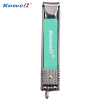 韩国进口婴儿指甲刀单个装指甲剪 KBB200中号 绿便携式多功能指甲钳