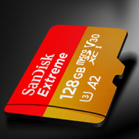 闪迪(SanDisk) A2 存储卡128GB至尊 读速160MB/s MicroSDXC UHS-I