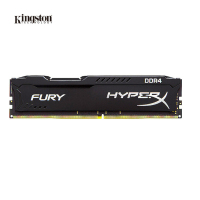 金士顿(Kingston) DDR4 2400 8GB 台式机内存 骇客神条 Fury雷电系列。 HB