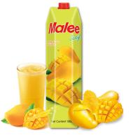 泰国进口饮料果汁 玛丽(Malee)芒果汁 1L*4瓶 整箱饮品(新老包装交替发货)