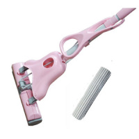 [精选]妙洁 胶棉拖把对折式吸水加强杆 HB