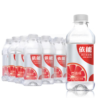 依能西柚味无糖无汽弱碱苏打水饮料350ml*15瓶